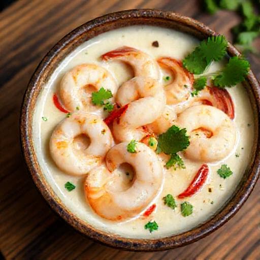 กุ้งหลนกะทิสด (สูตรเร่งด่วน)