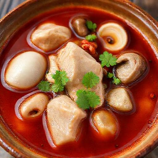 กระเพาะปลาน้ำแดง สูตรต้นตำรับ
