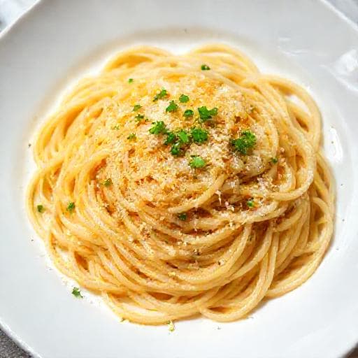 Quick Pljukanci with Truffle Oil and Parmesan