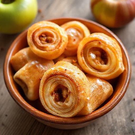 Sweet Zapečeni Zagorski Štrukli with Apple