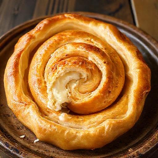 Traditional Savijača od sira (Cheese Burek)