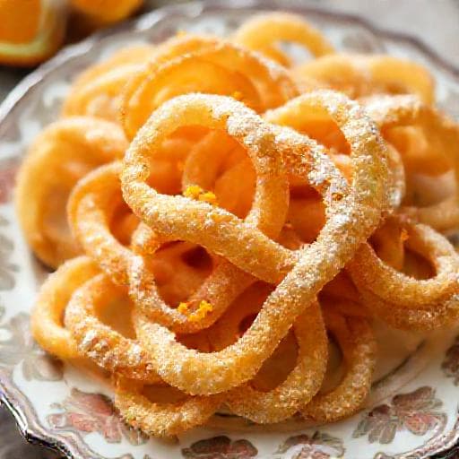 Kroštule with Orange Zest and Anise