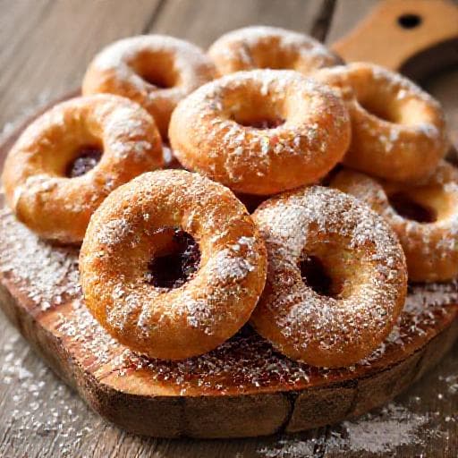 Traditional Croatian Krafne