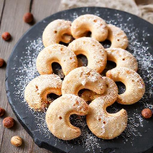 Hazelnut Vanilin Kiflice