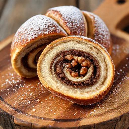 Traditional Orehnjača (Walnut Roll)