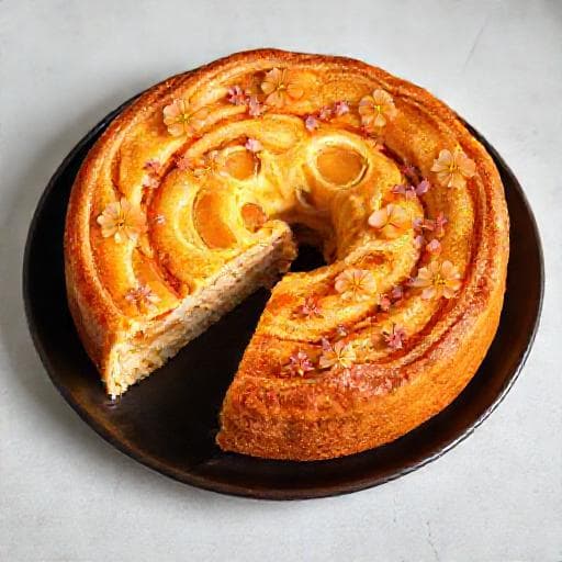 Rapska Torta with Orange Blossom