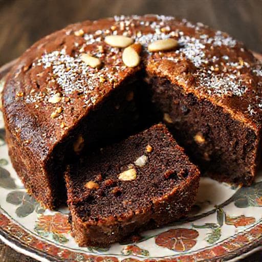 Imotska Torta with Orange Zest and Almonds