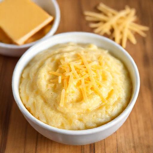 Quick Palenta sa Sirom (Speedy Polenta with Cheese)