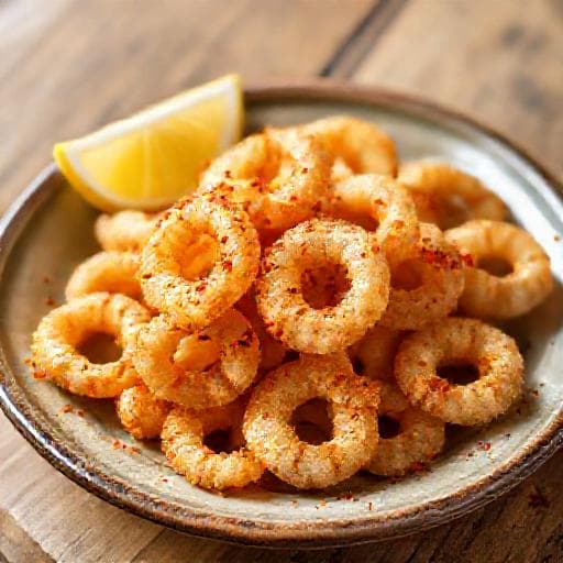 Andalusian Style Fried Calamari (Calamares a la Andaluza)