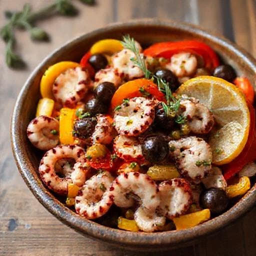 Quick & Simple Octopus Salad