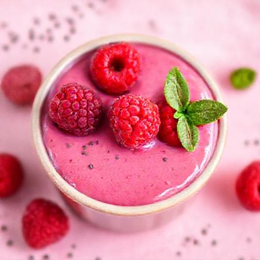 Quick Berry Chia Pudding