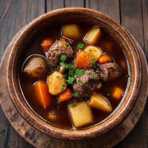 Traditional Istarska Supa