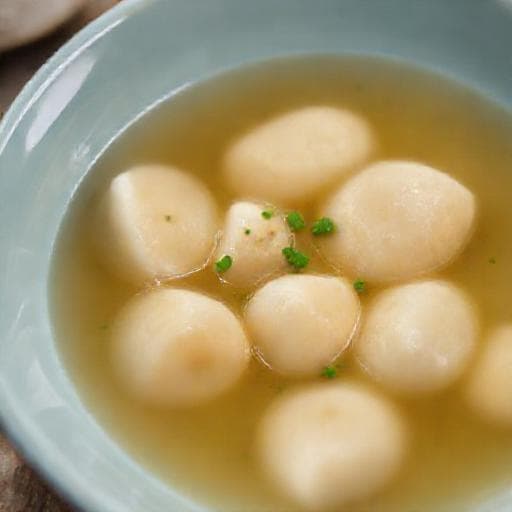 Quick Juha s Griz Knedlama (Speedy Semolina Dumpling Soup)