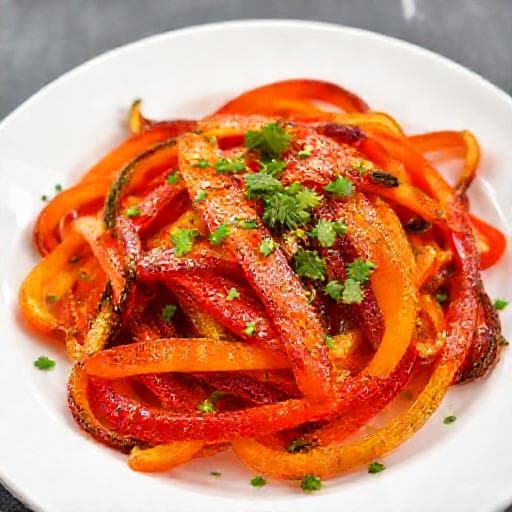 Quick Pečene Paprike s Češnjakom (Speedy Garlic Roasted Peppers)