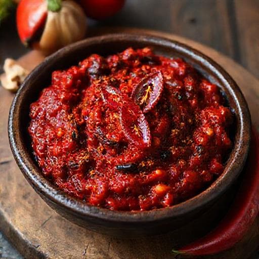 Spicy Pinđur with Smoked Paprika