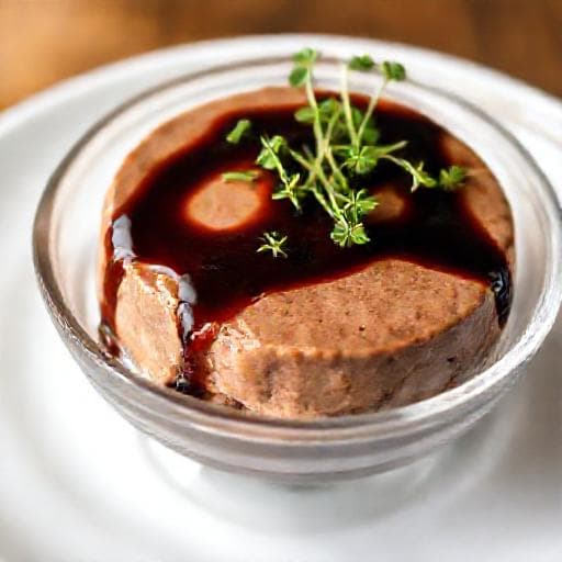 Chicken Liver Pâté with Balsamic Glaze