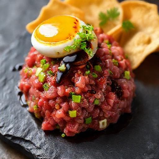 Steak Tartare with Asian Twist