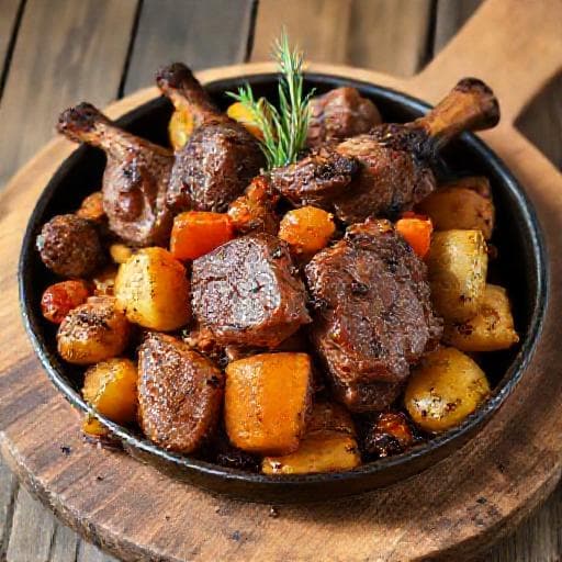 Janjetina Ispod Peke (Traditional Lamb Under the Bell)