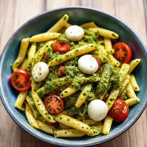 Quick Tjestenina s Pestom (Speedy Pesto Pasta)