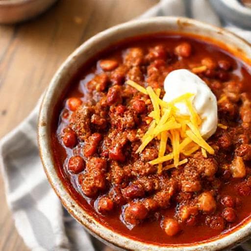 Quick Weeknight Chili