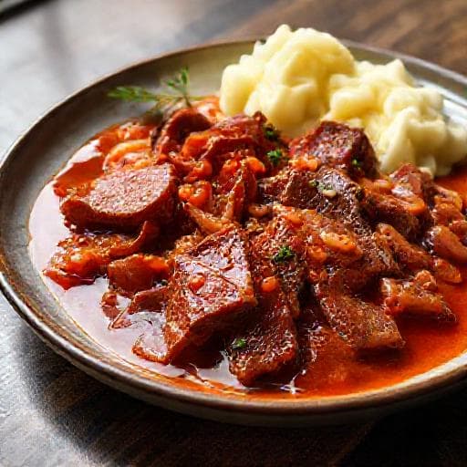 Quick Goveđi Odresci u Umaku (Speedy Beef Steaks in Sauce)