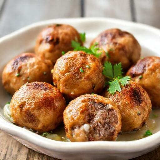Classic Faširanci (Serbian Meatballs)