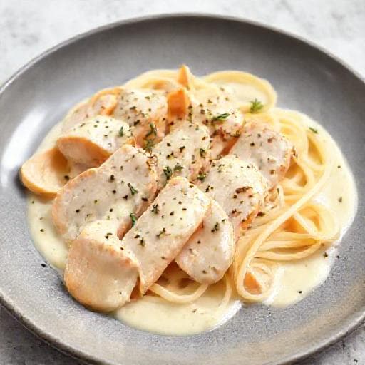 Quick Chicken Fillet in Cream Sauce