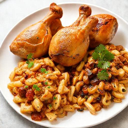 Quick Pečena purica s mlincima (Simplified Roast Turkey with Mlinci)