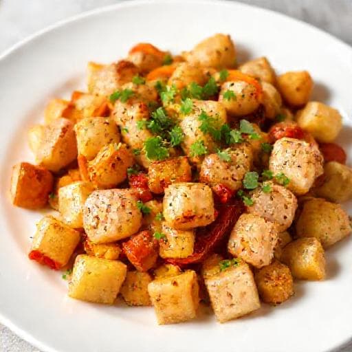 Quick Piletina s Krumpirom iz Pećnice (Speedy Chicken and Potatoes)