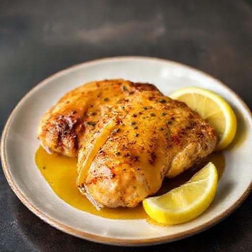 Quick Honey Mustard Chicken Thighs