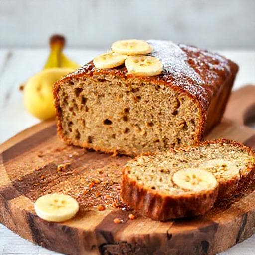 Klassisches Bananenbrot