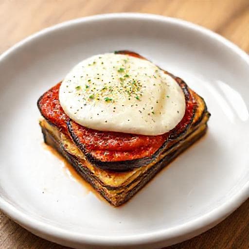 Parmigiana di Melanzane Semplice (Schnelle Variante)
