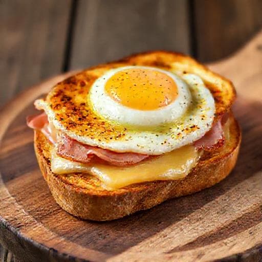 Schneller Croque Monsieur mit Ei