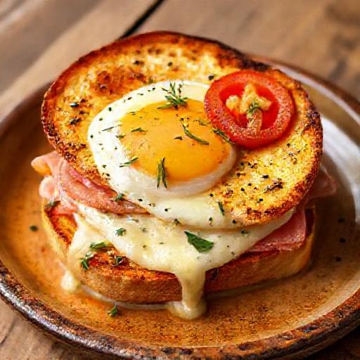 Croque Madame Provençal