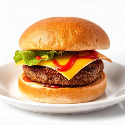 Schneller Cheeseburger