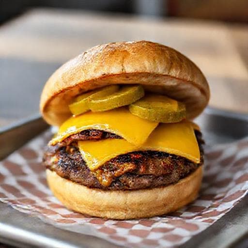 Schneller "Smash" Cheeseburger
