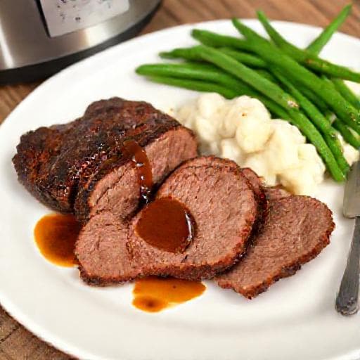 Schneller Rinderbraten (Beef Brisket) aus dem Schnellkochtopf