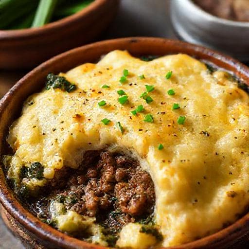 Irischer Lammtopf (Colcannon Pie)