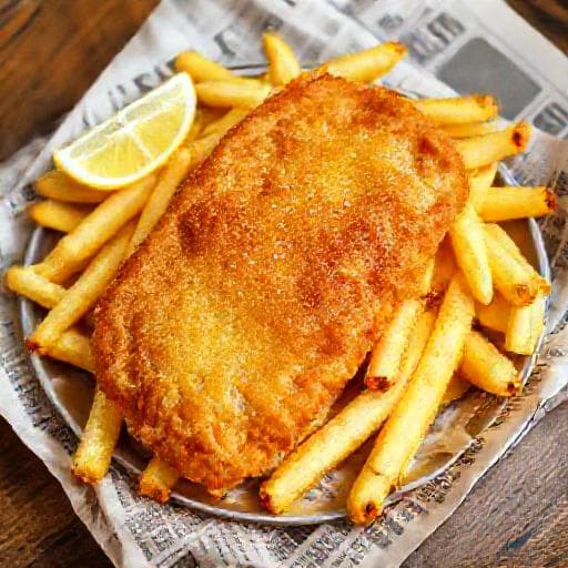 Klassisches Fish and Chips