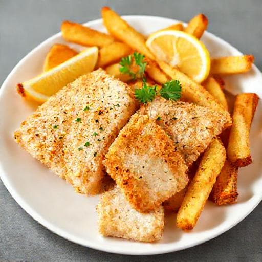 Schnelles Fish and Chips (Blitz-Variante)