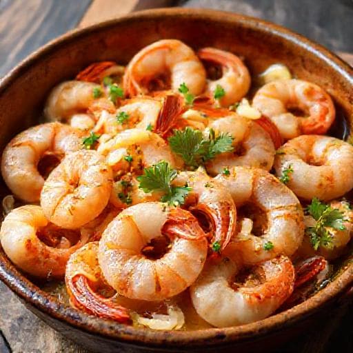 Garnelen mit Knoblauch (Klassisch)