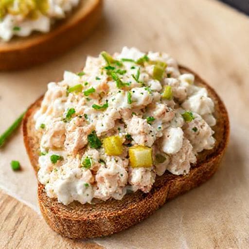 Schneller Thunfischsalat mit Joghurt