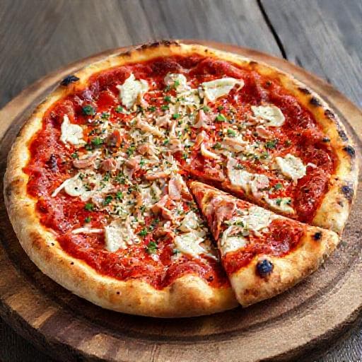 Klassische Thunfisch-Pizza