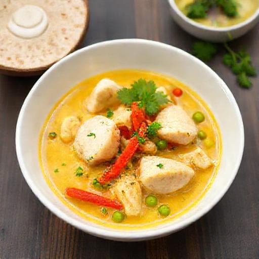Schnelles Fisch-Curry mit Kokosmilch