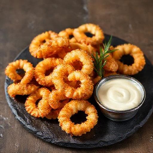 Calamari Fritti mit Aioli