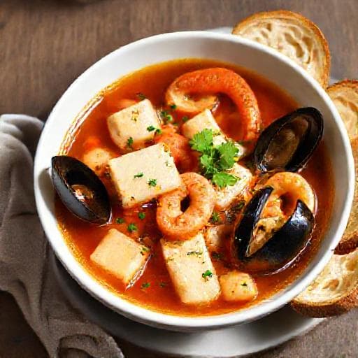 Schnelle Bouillabaisse