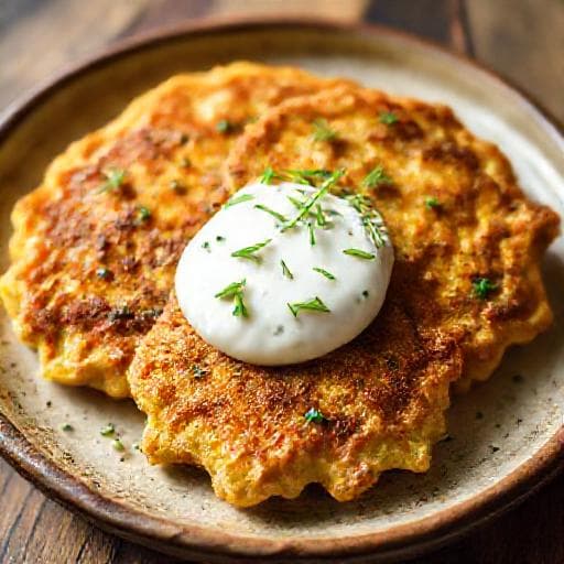 Klassische Zucchinipuffer