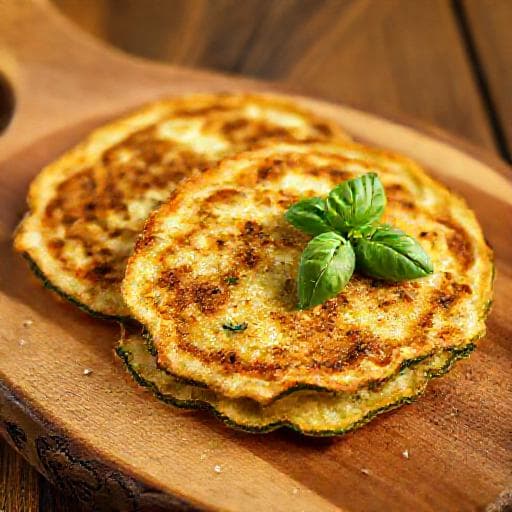 Schnelle Zucchini-Parmesan-Puffer