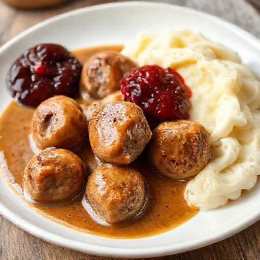 Klassische Schwedische Köttbullar