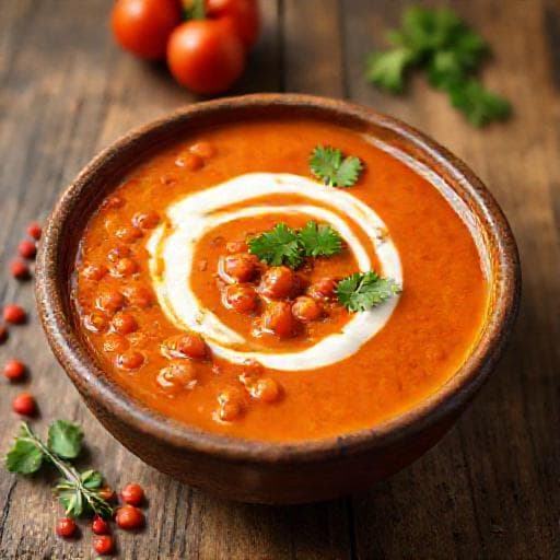 Klassisches Rote-Linsen-Curry
